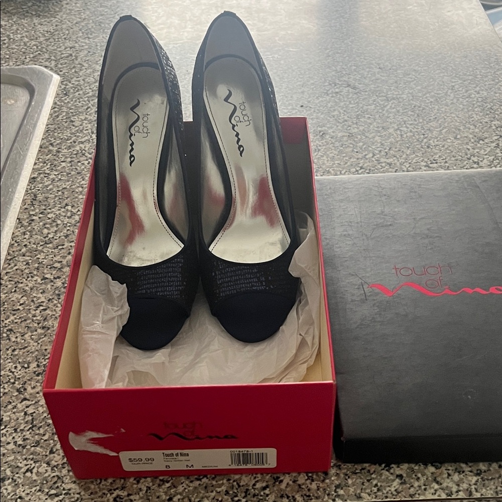 Touch of Nina Elegant Black Heels